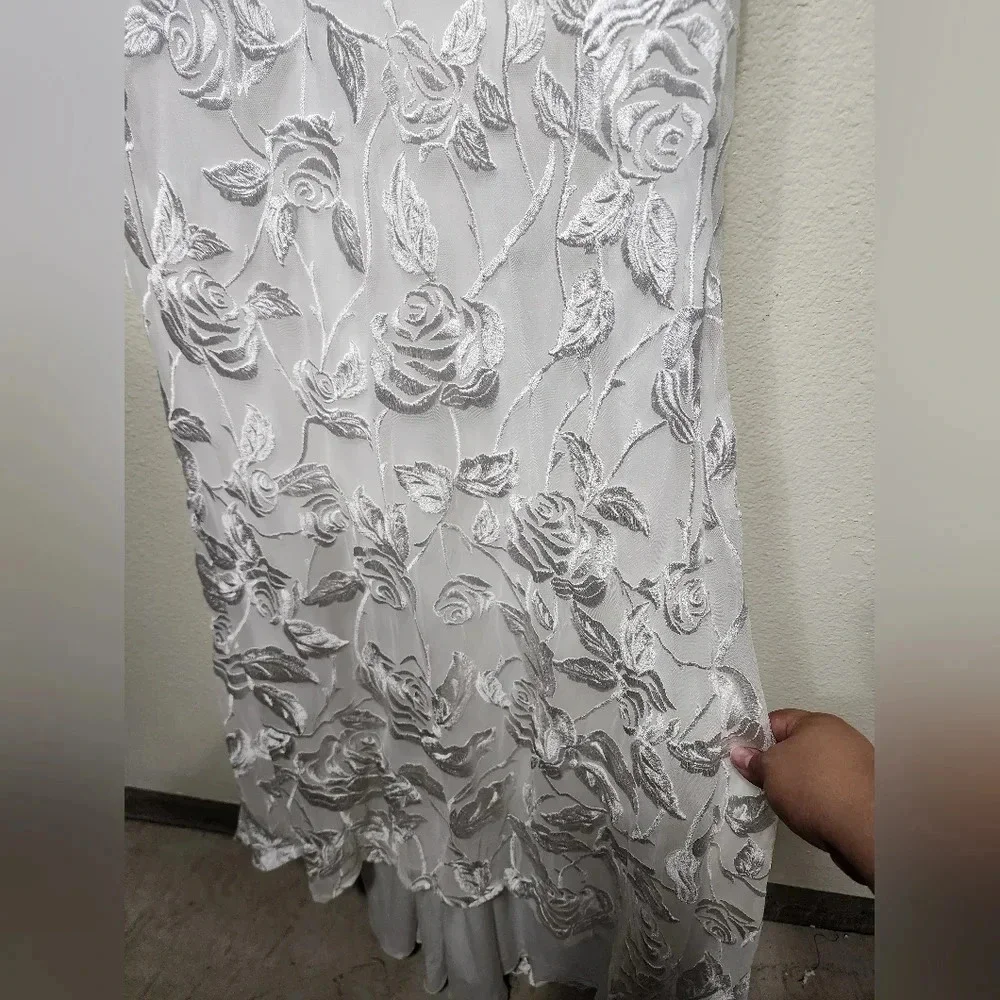 Lulus Precious Romance White Embroidered Off-the-Shoulder Maxi Dress Wedding